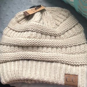 Beige Beanie